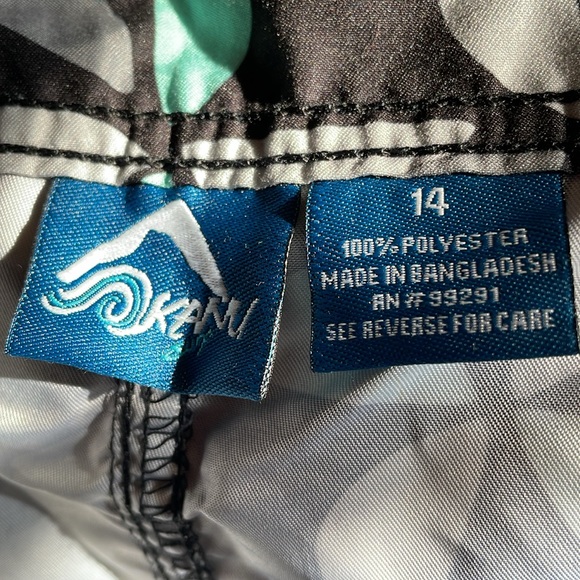 Kanu Surf Swim Board Shorts - Audrey Black - Picture 5 of 5